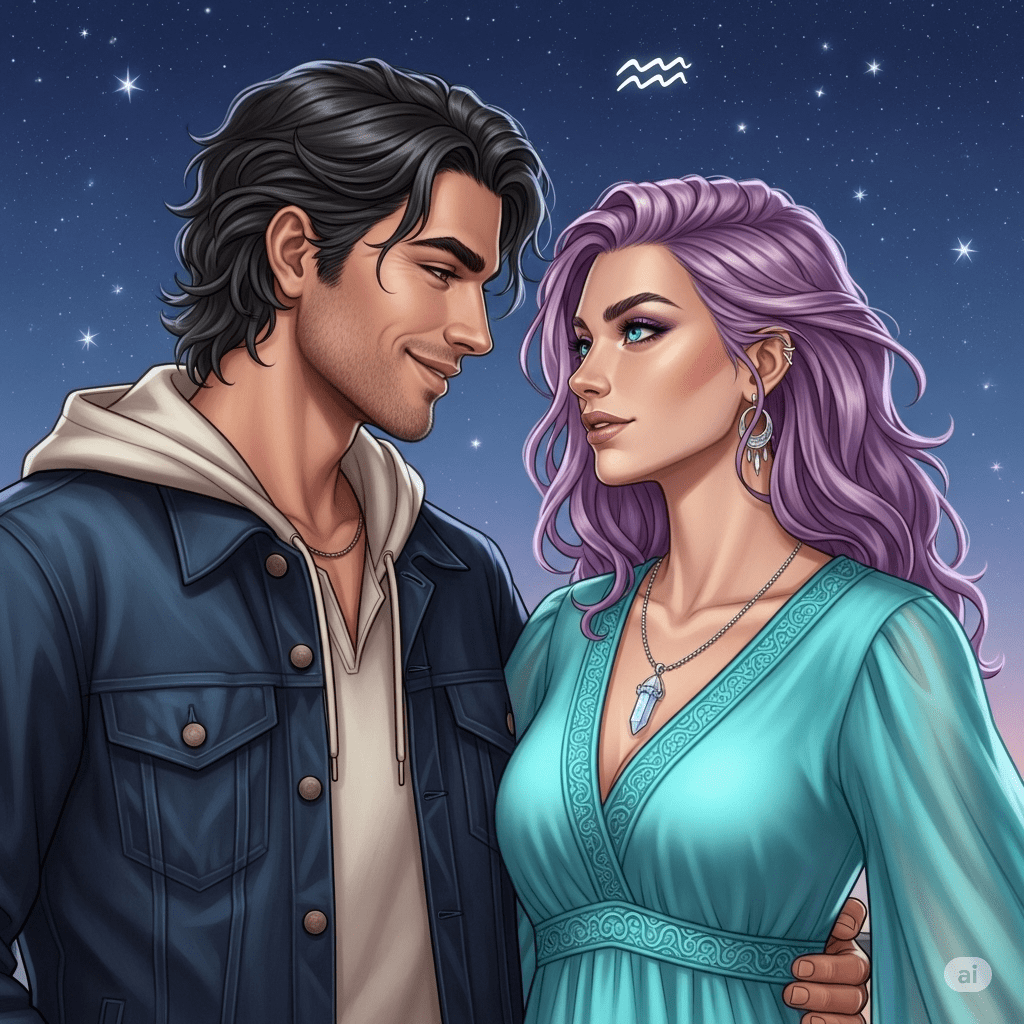 Aquarius Man & Aquarius Woman