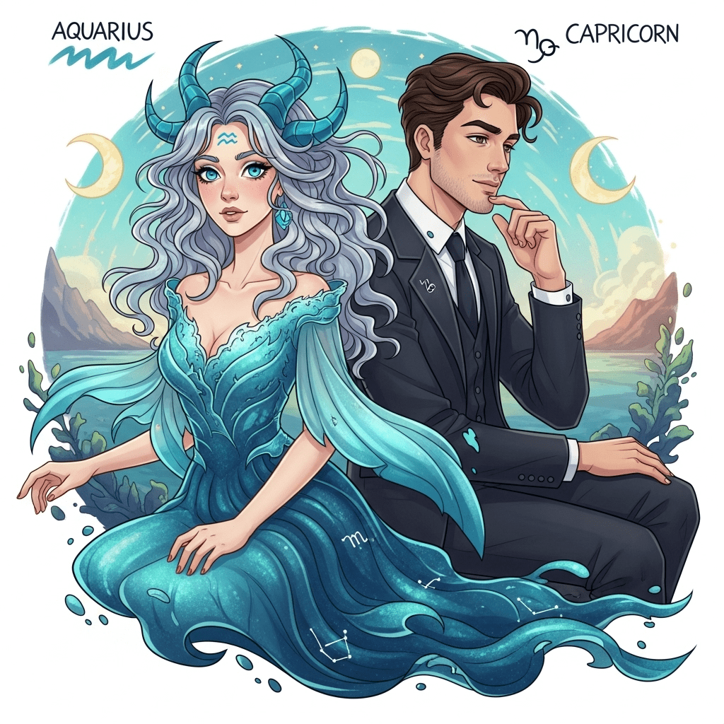 Aquarius woman and a Capricorn man